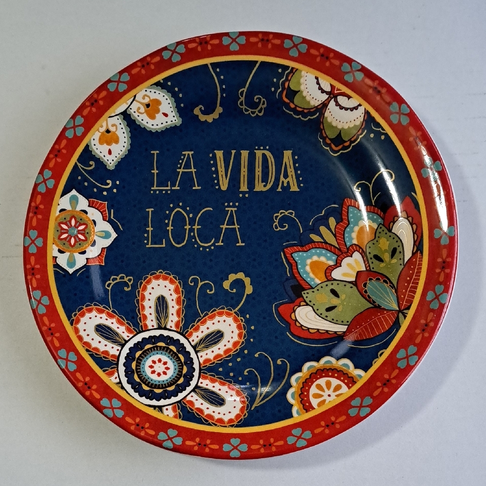 Certified International La Vida Loca Dessert/Pie Plate